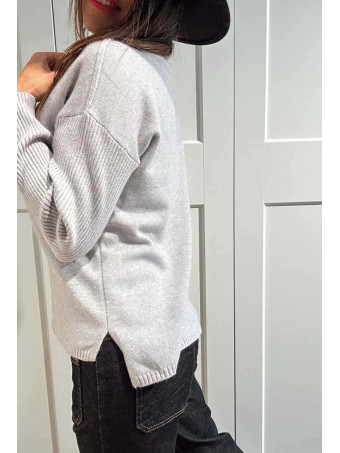 Punto Soft Mangas Canalé EVANDRA Gris HEVE