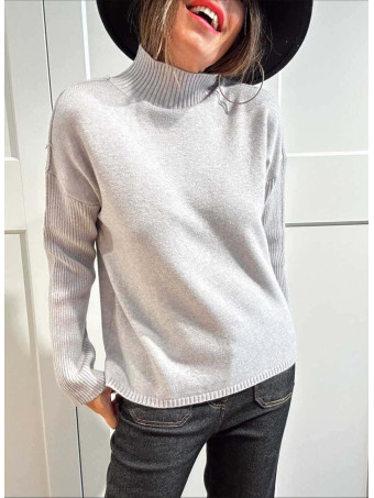 Punto Soft Mangas Canalé EVANDRA Gris HEVE