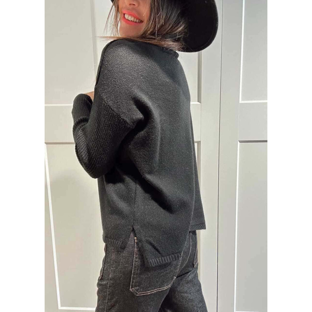 Punto Soft Mangas Canalé EVANDRA Negro HEVE