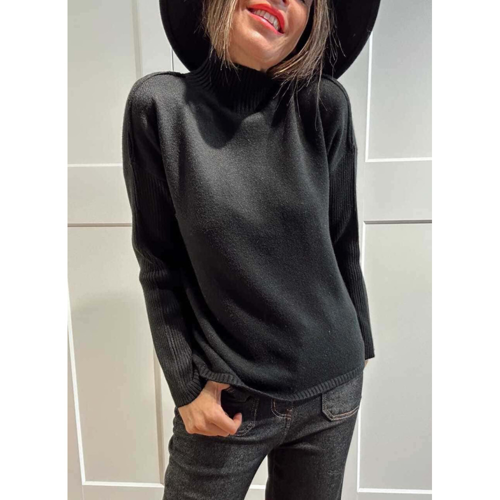 Punto Soft Mangas Canalé EVANDRA Negro HEVE