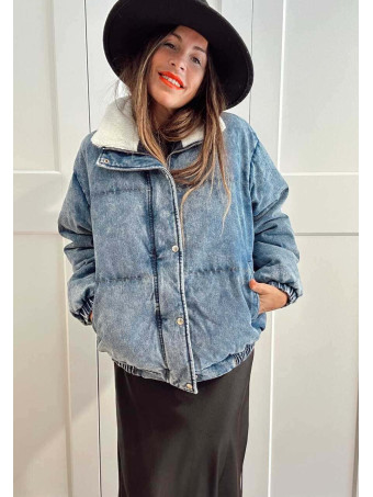 Cazadora Vaquera Acolchada STRALYA Azul HEVE