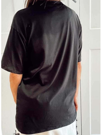 Camiseta Gráfica Vinilo RAZHA Negro HEVE