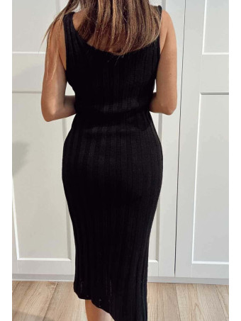 Conjunto Punto Vestido y Bolero ONYSSA Negro HEVE