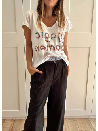 Pantalón Boxer Raya Diplomática Negro HEVE