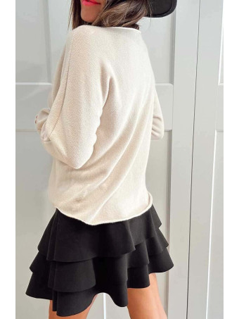 Punto Básico Escote Pico JANIKA Beige HEVE