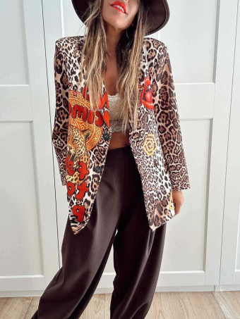 Blazer Estampado Print MAËRO 01 HEVE