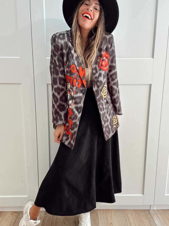 Blazer Estampado Print MAËRO 02