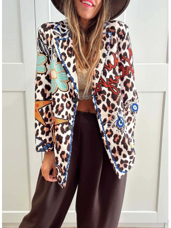 Blazer Estampado Print MAËRO 03 HEVE