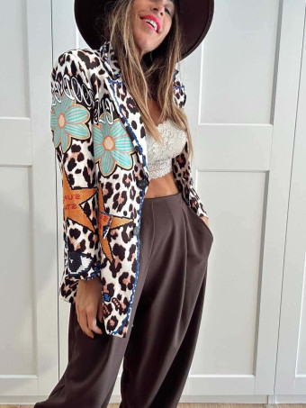 Blazer Estampado Print MAËRO 03 HEVE