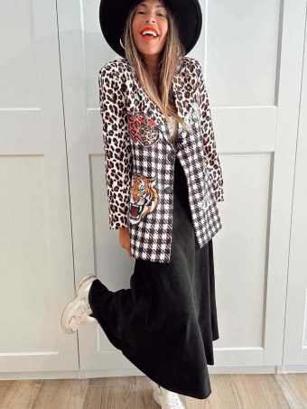 Blazer Estampado Print MAËRO 04 HEVE