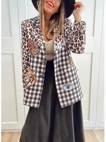 Blazer Estampado Print MAËRO 04 HEVE