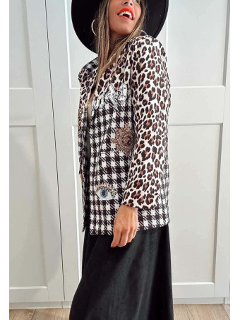 Blazer Estampado Print MAËRO 04 HEVE