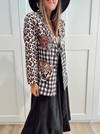 Blazer Estampado Print MAËRO 04 HEVE