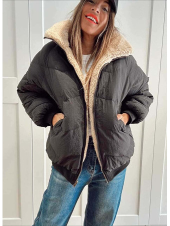 Cazadora Acolchada Reversible BRENAYE Negro HEVE