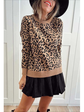 Punto Estampado Print BEWILDER Camel HEVE