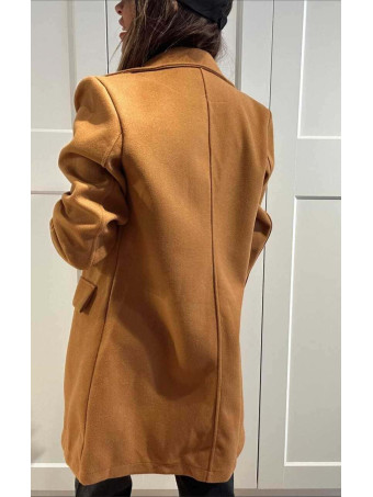 Abrigo Paño SNOB Camel HEVE