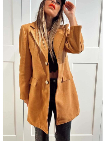 Abrigo Paño SNOB Camel HEVE
