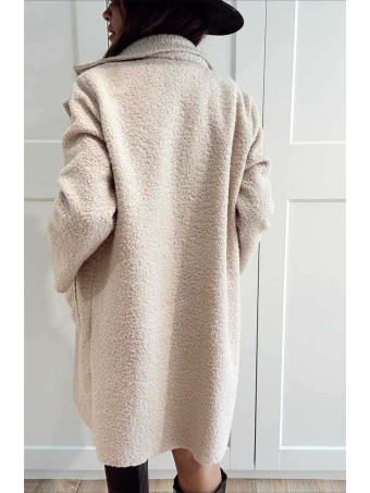 Abrigo Rizo BUDGER Beige HEVE