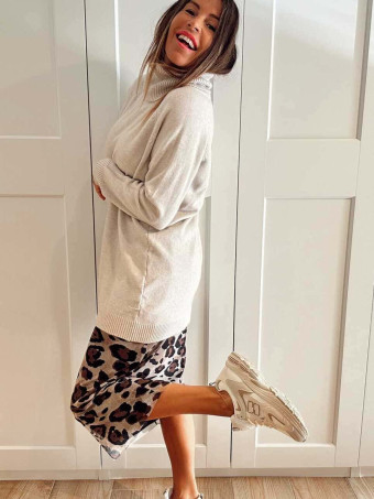 Falda Tul Estampado Print TAYMEERA 05 HEVE