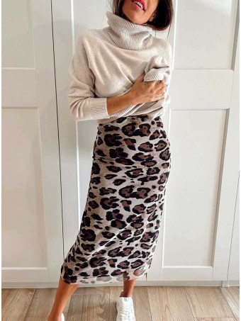 Falda Tul Estampado Print TAYMEERA 05 HEVE