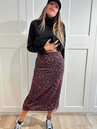 Falda Tul Estampado Print TAYMEERA 06 HEVE