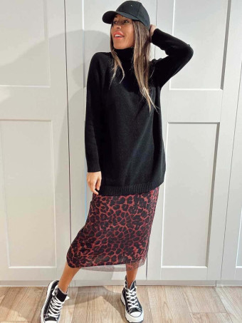 Falda Tul Estampado Print TAYMEERA 06 HEVE