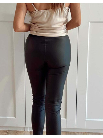 Legging Polipiel DRAKEL Negro HEVE