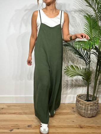 Conjunto Mono y Camiseta FADE Verde Militar HEVE