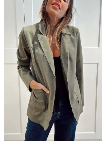 Blazer Efecto Ante ZANIER Verde Militar HEVE
