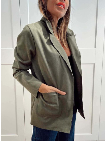 Blazer Efecto Ante ZANIER Verde Militar HEVE