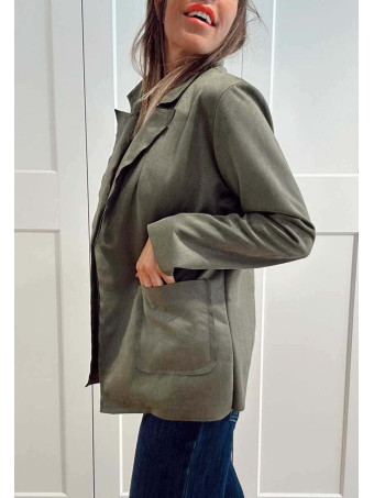 Blazer Efecto Ante ZANIER Verde Militar HEVE