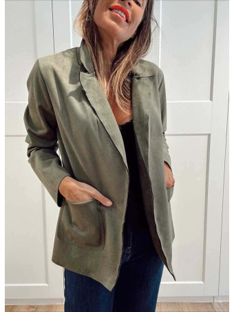 Blazer Efecto Ante ZANIER Verde Militar HEVE
