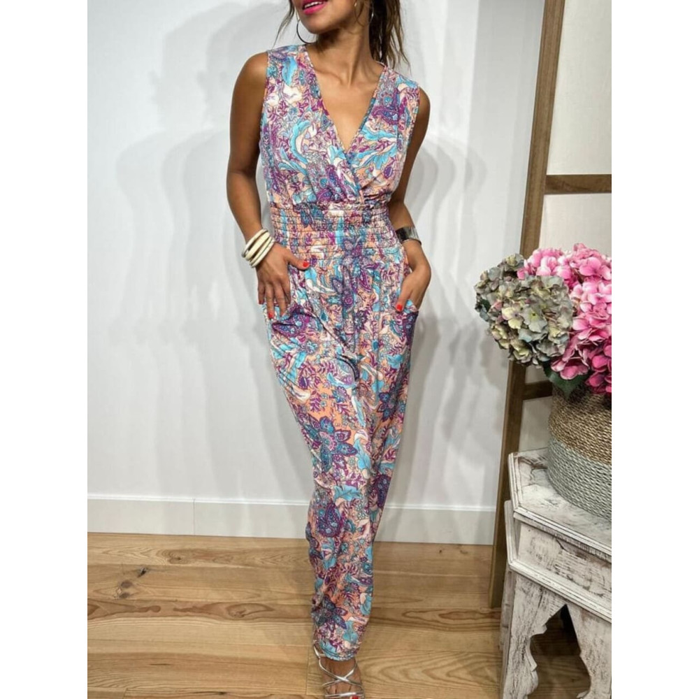 Mono Largo Estampado MARHABAN Rosa HEVE