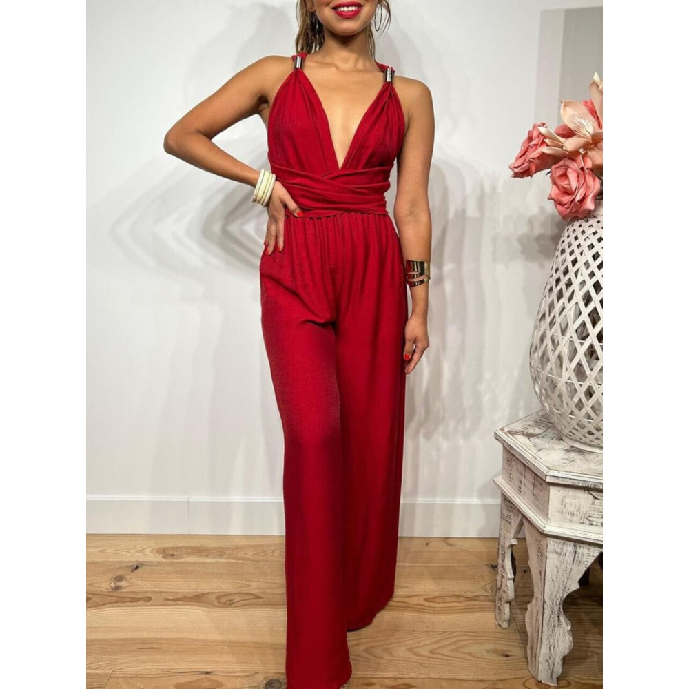 Mono Largo Pieza Metálica OSHYN Burdeos HEVE