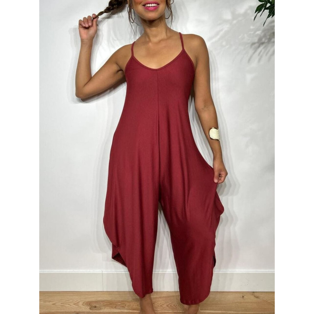 Mono Asimétrico ZAFIRA Burdeos HEVE Mono Asimétrico ZAFIRA Burdeos HEVE