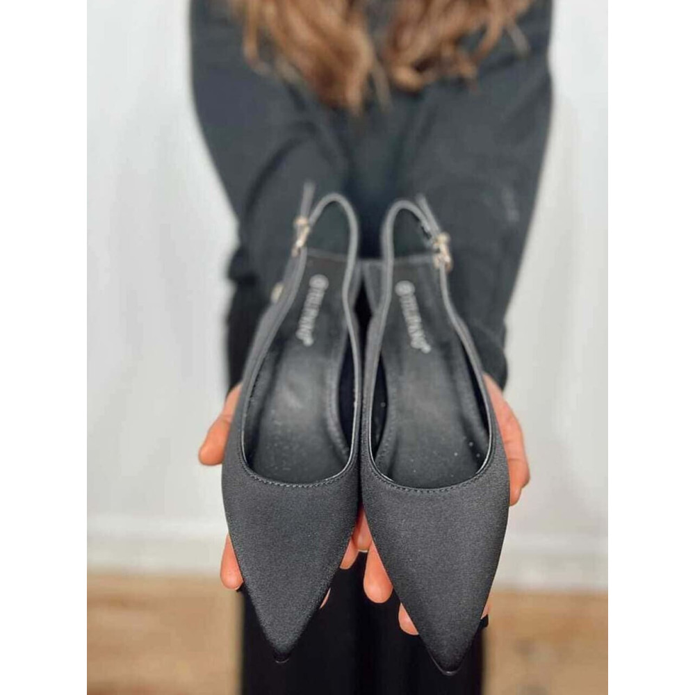 Zapato Destalonado HERLITTA Negro HEVE