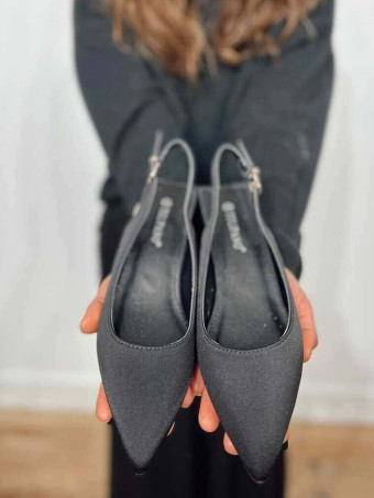 Zapato Destalonado HERLITTA Negro HEVE