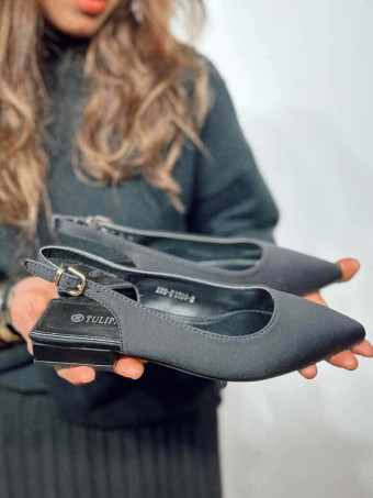 Zapato Destalonado HERLITTA Negro HEVE