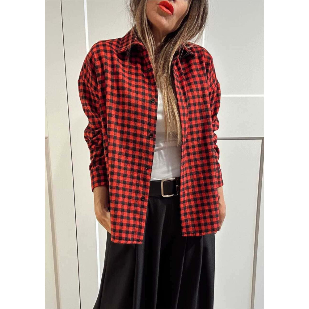 Camisa Cuadros TUNNER Rojo HEVE Camisa Cuadros TUNNER Rojo HEVE