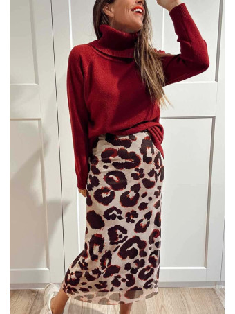 Falda Tul Estampado Print TAYMEERA 04 HEVE