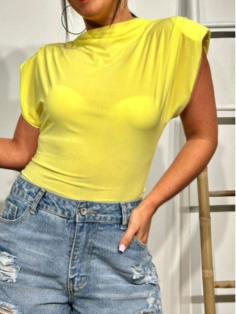 Cuerpo Drapeado CHARMIST Amarillo HEVE