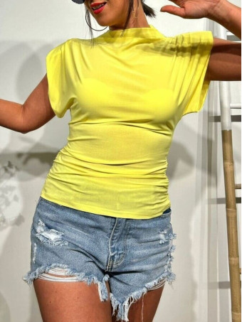 Cuerpo Drapeado CHARMIST Amarillo HEVE