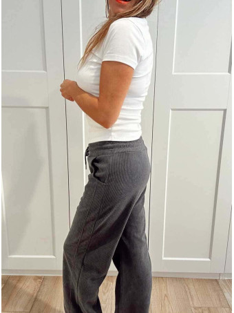 Pantalón Casual Pana NOAR Gris HEVE
