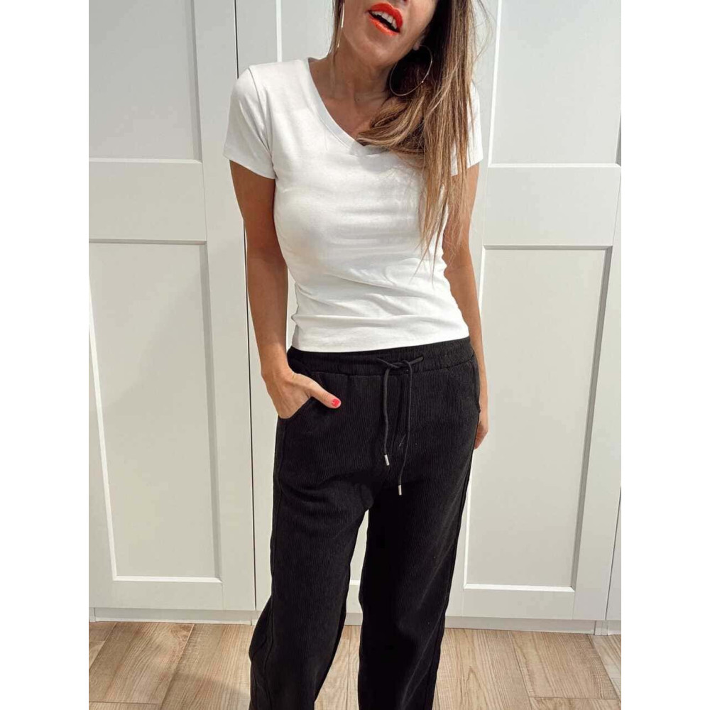 Pantalón Casual Pana NOAR Negro HEVE