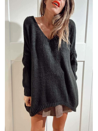 Maxi Punto Oversize GENBEL Negro HEVE