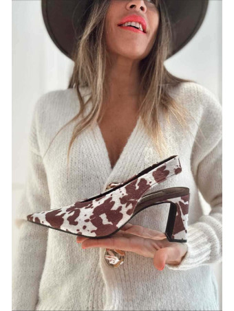 Zapato Salón Print Destalonado DALMOKA HEVE