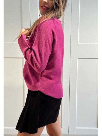 Punto Básico Escote Pico JANIKA Buganvilla HEVE