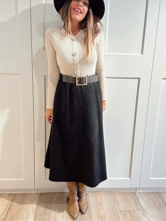 Bota Efecto Ante con Estribo BJORN Camel HEVE