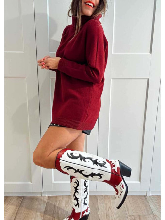 Bota Alta Cowboy COYOTE HEVE