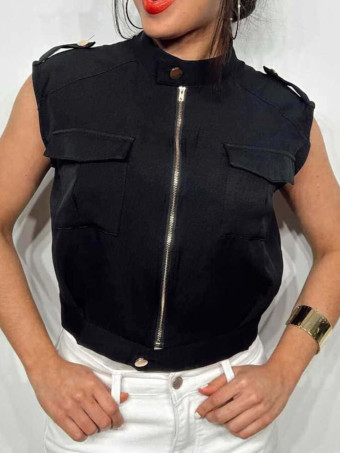 Chaleco Cargo SHUTTER Negro HEVE